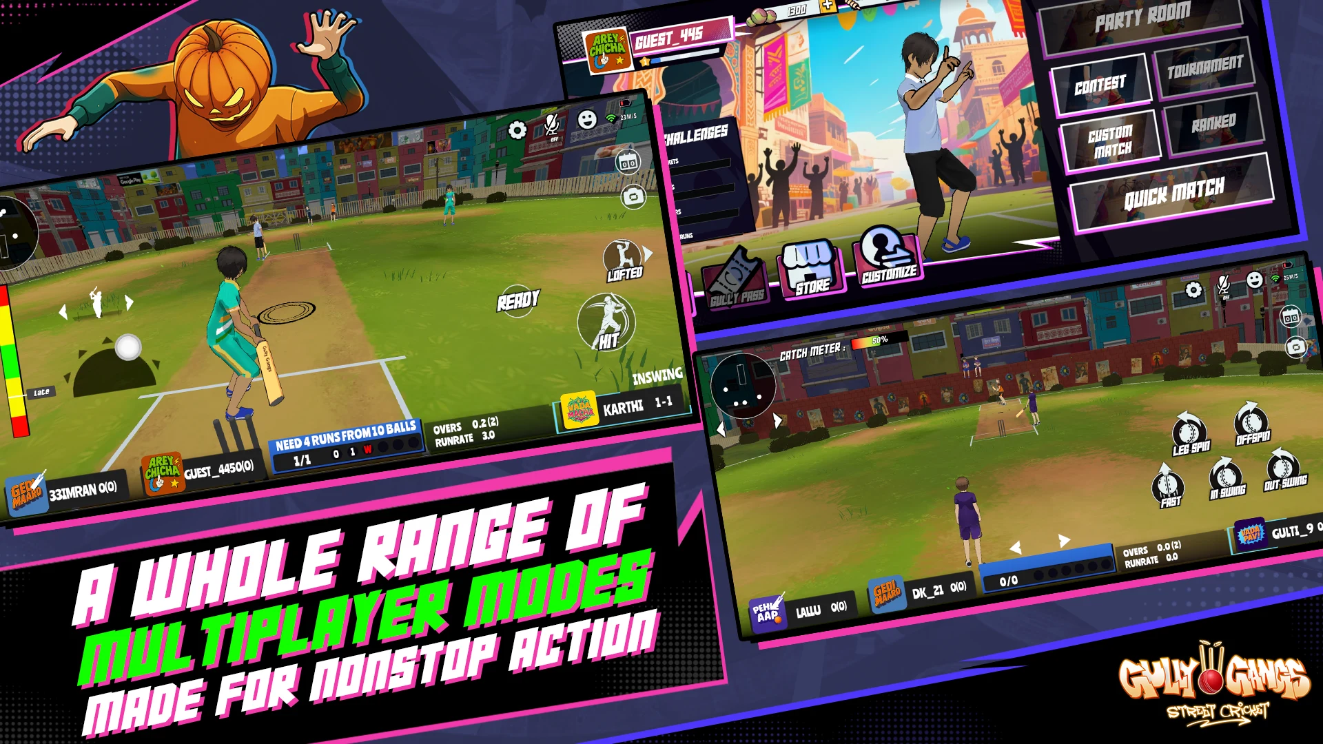 GULLY GANGS: STREET CRICKET screenshot